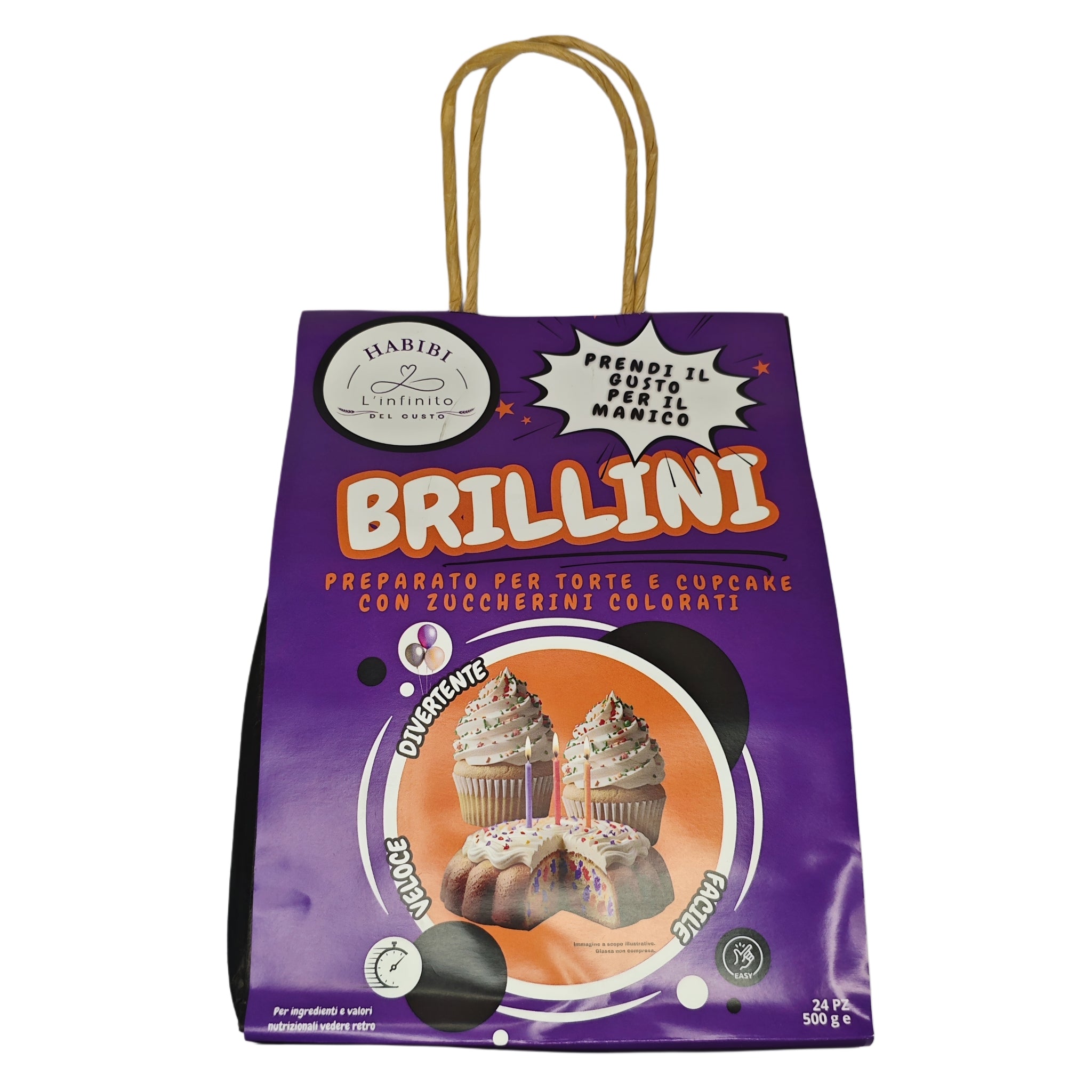 Brillini - Preparato per Torte e Cupcake